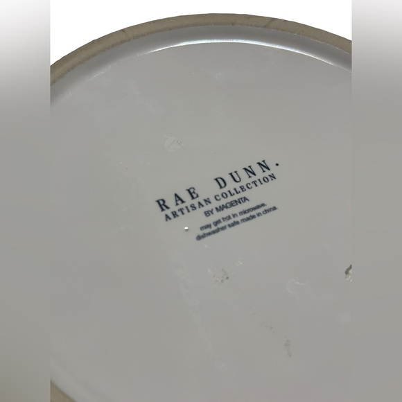 Rae Dunn CHOW DOWN Dog Food Bowl: Chow Time Just Got a Whole Lot Happier! - Picture 3 of 3